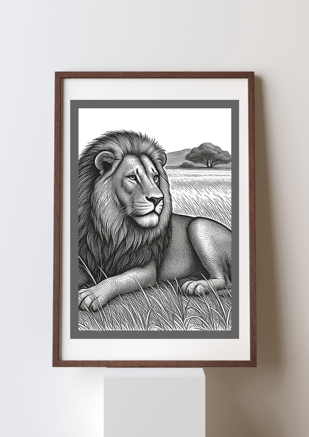 The King of the Savannah