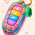 Pinky Keychain
