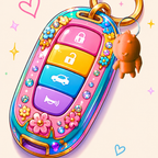 Pinky Keychain