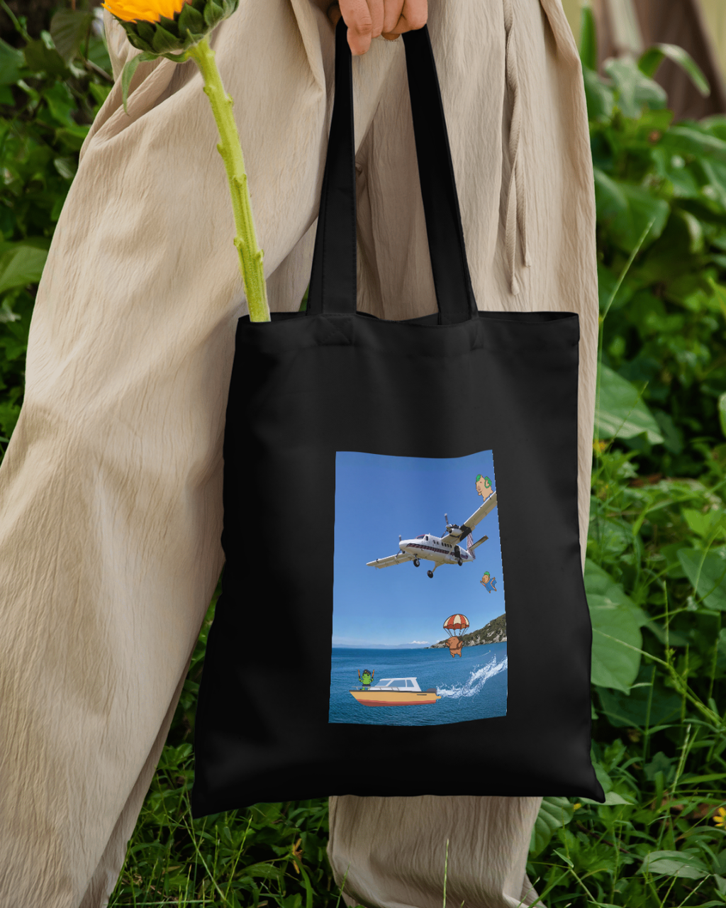 Sky diving