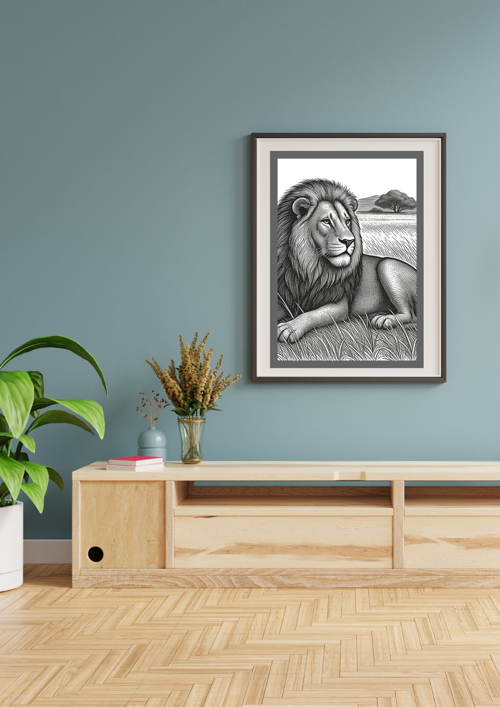 The King of the Savannah